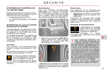 CITROEN C-CROSSER 01/07/2010 - 30/06/2011 Manuel du propriétaire | Fixfr