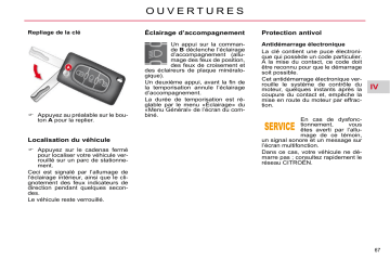 CITROEN C5 01/11/2009 - 30/06/2010 Manuel du propriétaire | Fixfr