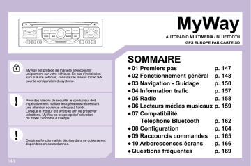 CITROEN C3 PICASSO 01/11/2008 - 31/10/2009 Manuel du propriétaire | Fixfr