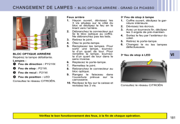 CITROEN C4 SPACETOURER C4 PICASSO 01/09/2007 - 31/05/2008 Manuel du propriétaire | Fixfr