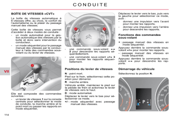 CITROEN C-CROSSER 01/08/2009 - 30/06/2010 Manuel du propriétaire | Fixfr