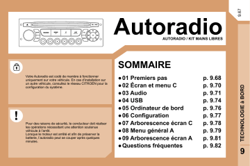 CITROEN JUMPY - SPACETOURER 01/07/2009 - 31/03/2010 Manuel du propriétaire | Fixfr