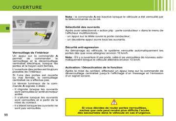 CITROEN C4 SPACETOURER C4 PICASSO 01/09/2007 - 31/05/2008 Manuel du propriétaire | Fixfr