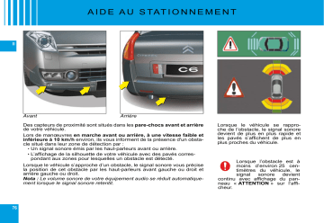 CITROEN C6 01/05/2009 - 30/04/2011 Manuel du propriétaire | Fixfr