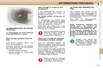 CITROEN C1 01/04/2008 - 30/11/2008 Manuel du propriétaire | Fixfr