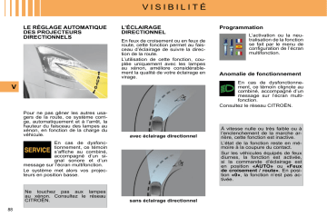 CITROEN C4 SPACETOURER C4 PICASSO 01/10/2009 - 30/09/2010 Manuel du propriétaire | Fixfr