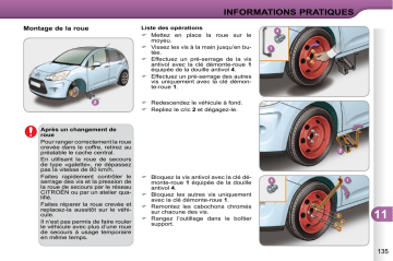 CITROEN C3 01/11/2010 - 14/09/2011 Manuel du propriétaire | Fixfr