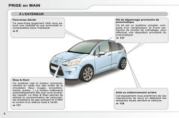 CITROEN C3 01/11/2010 - 14/09/2011 Manuel du propriétaire | Fixfr