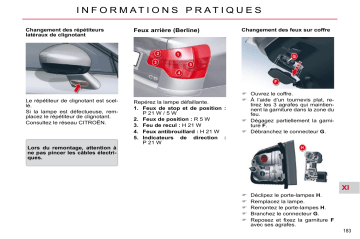 CITROEN C5 01/07/2010 - 31/10/2010 Manuel du propriétaire | Fixfr