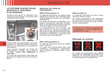 CITROEN C-CROSSER 01/01/2008 - 31/07/2009 Manuel du propriétaire | Fixfr