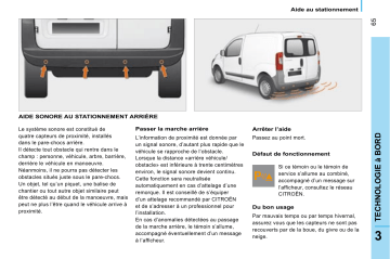 CITROEN NEMO 01/07/2008 - 31/12/2008 Manuel du propriétaire | Fixfr