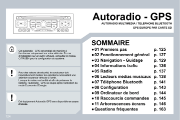 CITROEN C8 01/07/2008 - 31/10/2008 Manuel du propriétaire | Fixfr