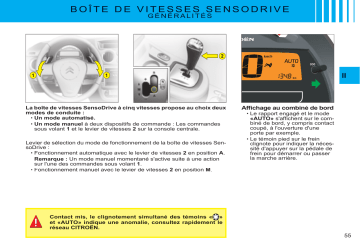 CITROEN C2 01/10/2007 - 30/04/2008 Manuel du propriétaire | Fixfr