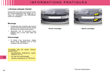 CITROEN C5 01/11/2008 - 31/10/2009 Manuel du propriétaire | Fixfr