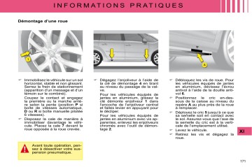 CITROEN C4 SPACETOURER C4 PICASSO 01/10/2008 - 31/01/2009 Manuel du propriétaire | Fixfr