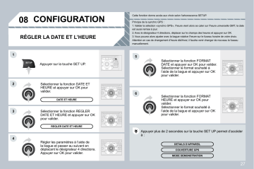 CITROEN C5 01/11/2008 - 31/10/2009 Manuel du propriétaire | Fixfr