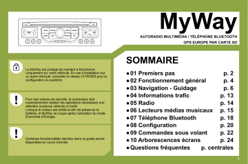 CITROEN C4 01/03/2009 - 31/12/2009 Manuel du propriétaire | Fixfr