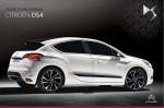 CITROEN DS 4 01/12/2014 - 01/04/2015 Manuel du propri&eacute;taire