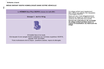 CITROEN BERLINGO 01/04/2010 - 28/02/2011 Manuel du propriétaire | Fixfr