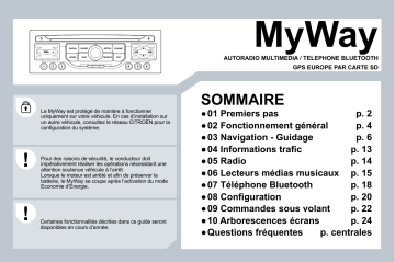 CITROEN C5 01/11/2008 - 31/10/2009 Manuel du propriétaire | Fixfr