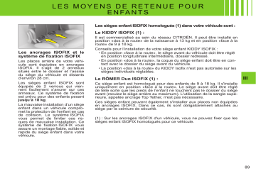 CITROEN C2 01/10/2007 - 30/04/2008 Manuel du propriétaire | Fixfr