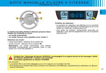 CITROEN C4 SPACETOURER C4 PICASSO 01/06/2008 - 30/09/2008 Manuel du propriétaire | Fixfr