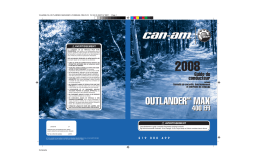 Can-Am Outlander 400 Max EFI 2008 Manuel du propriétaire