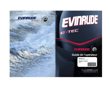 Evinrude EV 300 (3.4 L) 2008 Manuel du propriétaire | Fixfr