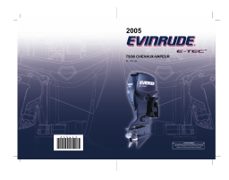 Evinrude EV 75 E-TEC 2005 Manuel du propriétaire