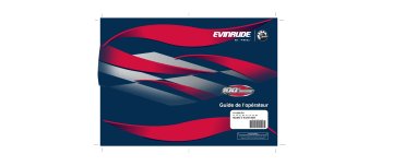 EV 150-175 | EV 200 60° | EV 115 | Evinrude EV 130 2009 Manuel du propriétaire | Fixfr