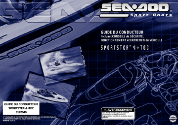Sea-doo Sportster 4-TEC 2004 Manuel du propriétaire | Fixfr