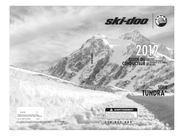 Ski-Doo Tundra Series 2012 Manuel du propriétaire | Fixfr