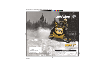 Ski-Doo Mini Z 2007 Manuel du propriétaire | Fixfr