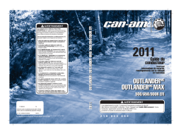 Can-Am Outlander 500/650/800R Max 2011 Manuel du propriétaire