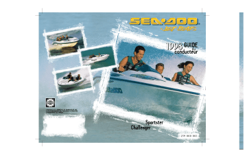 Sea-doo Sportster 1998 Manuel du propriétaire | Fixfr