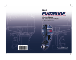 Evinrude EV 250 / 225 / 200 / 175 / 150 / 135 / 115 / 100 DI 2005 Manuel du propriétaire