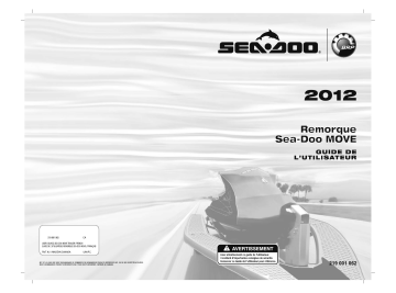 Sea-doo , MOVE Trailer 2012 Manuel du propriétaire | Fixfr