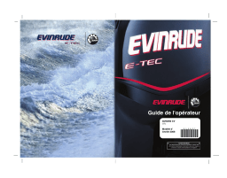 Evinrude EV 60 Tiller Electric 2008 Manuel du propriétaire