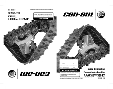 Can-Am Apache 360 LT Track Kit Manuel utilisateur | Fixfr