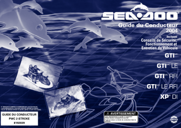 Sea-doo GTI Series 2004 Manuel du propriétaire | Fixfr