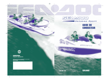 Sea-doo Explorer 2002 Manuel du propriétaire | Fixfr