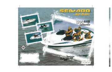 Sea-doo Challenger 1800 1998 Manuel du propriétaire | Fixfr