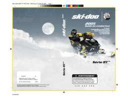 Ski-Doo Mach Z 1000 SDI 2005 Manuel du propriétaire