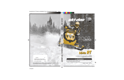 Ski-Doo MX Z Renegade 995 SDI 2007 Manuel du propriétaire