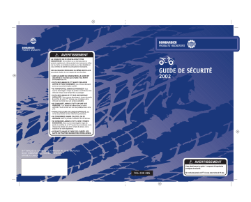 Can-Am DS 650 Series 2002 Manuel du propriétaire | Fixfr