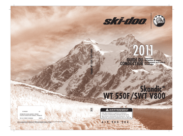 Ski-Doo WT/SWT/SUV/TUV 2011 Manuel du propriétaire | Fixfr