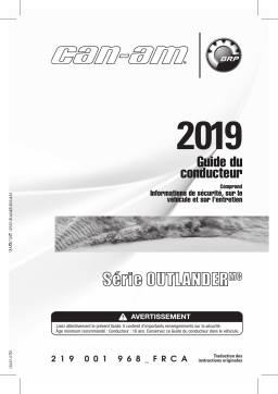 Can-Am Outlander Series 450_570 2019 Manuel du propriétaire