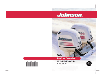 Johnson JO 9.9 Tiller 4 Stroke 2004 Manuel du propriétaire | Fixfr