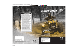 Can-Am Renegade 800 2007 Manuel du propriétaire