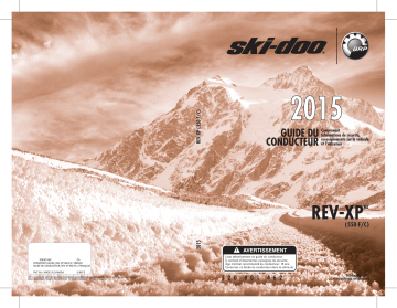 Ski-Doo REV-XP 550 F/C 2015 Manuel du propriétaire | Fixfr